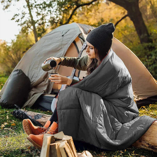 Adventure Cozy Puff UltraLamp Blanket